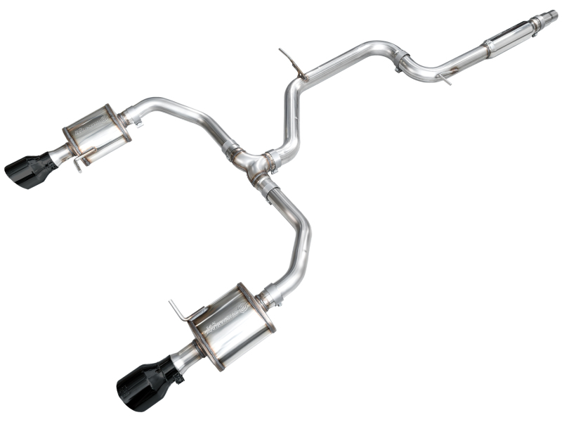 AWE Tuning 22-25 Volkswagen Jetta GLI Touring Edition Exhaust - Diamond Black Tips