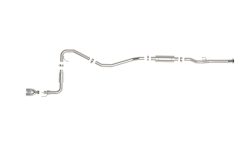 Alternative view of aFe POWER Takeda 2.5in 304 SS Cat-Back Exhaust w/ Polished Tips 22-25 Honda Civic L4-2.0L