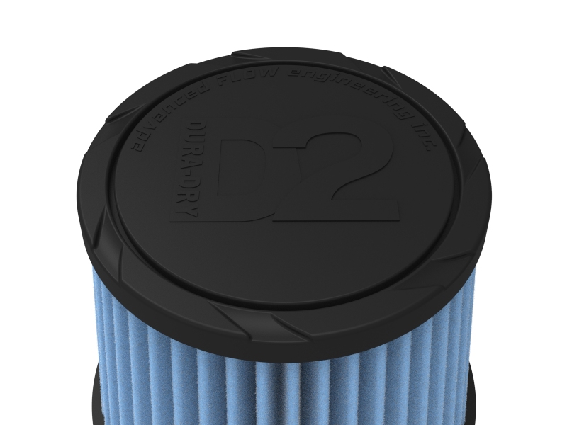 aFe POWER Universal Clamp-On Air Filter w D2 Dura-Dry Media 2-3/4in F x 6in B x 4-3/4in T x 5inH - Image 4