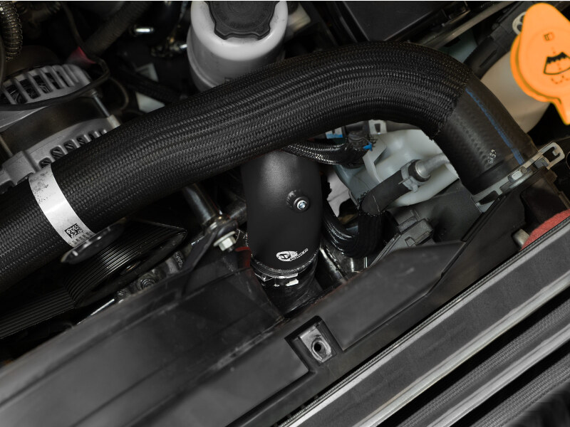 aFe BladeRunner 3-1/2in Aluminum Cold Charge Pipe Black RAM Diesel Trucks 25-26 L6-6.7L (td) - Image 7