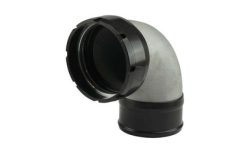 Turbosmart Turbo Adapter Compressor Outlet 3.00in to 90 Elbow Hose Barb 3.00in