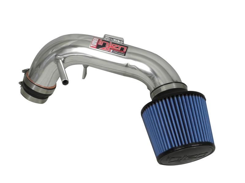 Injen 07-09 Toyota Camry 2.4L 4Cyl Polished Tuned Air Intake w/ Air Fusion/Air Horns/Web Nano Filter - Image 2