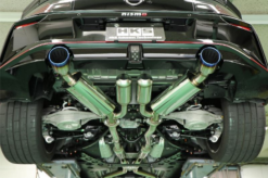 Alternative view of HKS Super Turbo Muffler Nissan Z Nismo RZ34