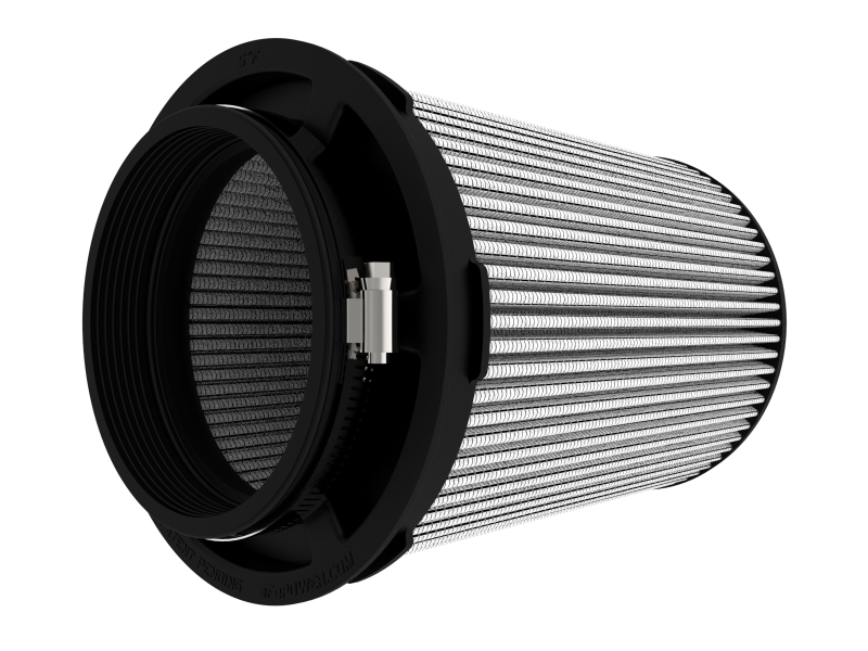 aFe MomentumINtake Replacement Air Filter w/Pro DRY S 5IN F x 7IN B x 5-1/2IN T (Inverted) X 9IN - Image 2