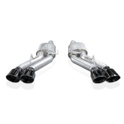 Stainless Works 22-25 Cadillac CT5-V Blackwing Axle Back Exhaust - Black Chrome Tips - Image 4