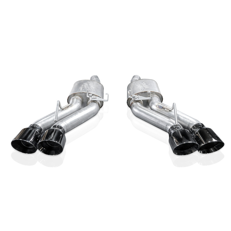 Stainless Works 22-25 Cadillac CT5-V Blackwing Axle Back Exhaust - Black Chrome Tips - Image 4