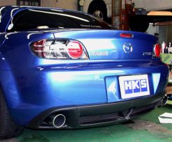 Alternative view of HKS 03+ Mazda RX-8 Legamax Catback Exhaust *Special Order*