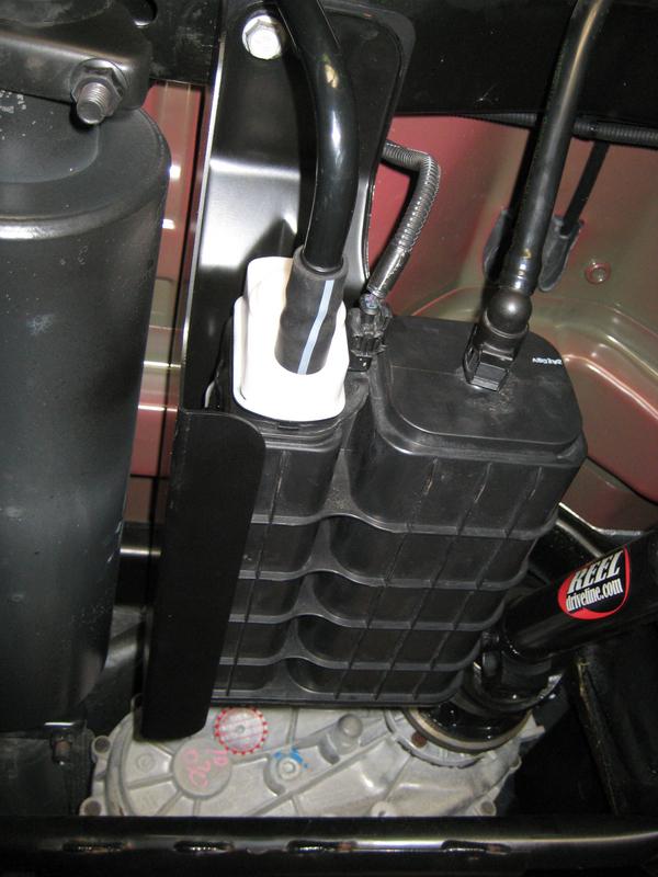 MBRP 2007-2009 Jeep Wrangler JK Heat Shield Charcoal Canister Repositioning Kit - Image 4