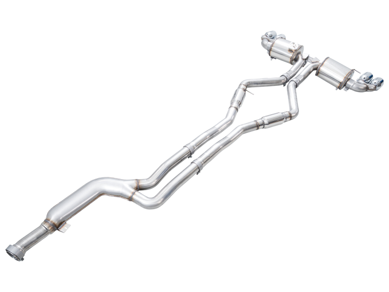 AWE Tuning 22-26 BMW M240i (G42) Touring Edition Exhaust - Chrome Silver Tips - Image 13