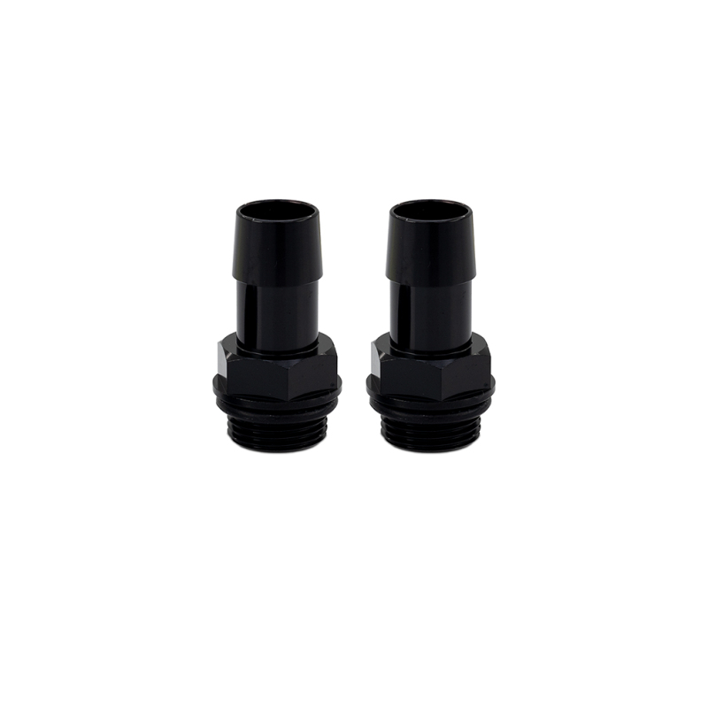 Mishimoto 2pcs. M20x1.5 5/8in Aluminum Catch Can Fittings - Black - Image 2