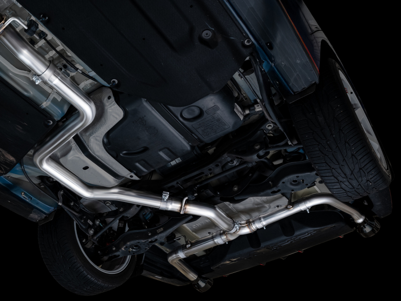 AWE Tuning 22-26 Hyundai Elantra N Track Edition Cat-Back Exhaust - Diamond Black Tips - Image 13