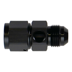 DeatschWerks 8AN Male Flare to Female Flare Swivel with 1/8th NPT