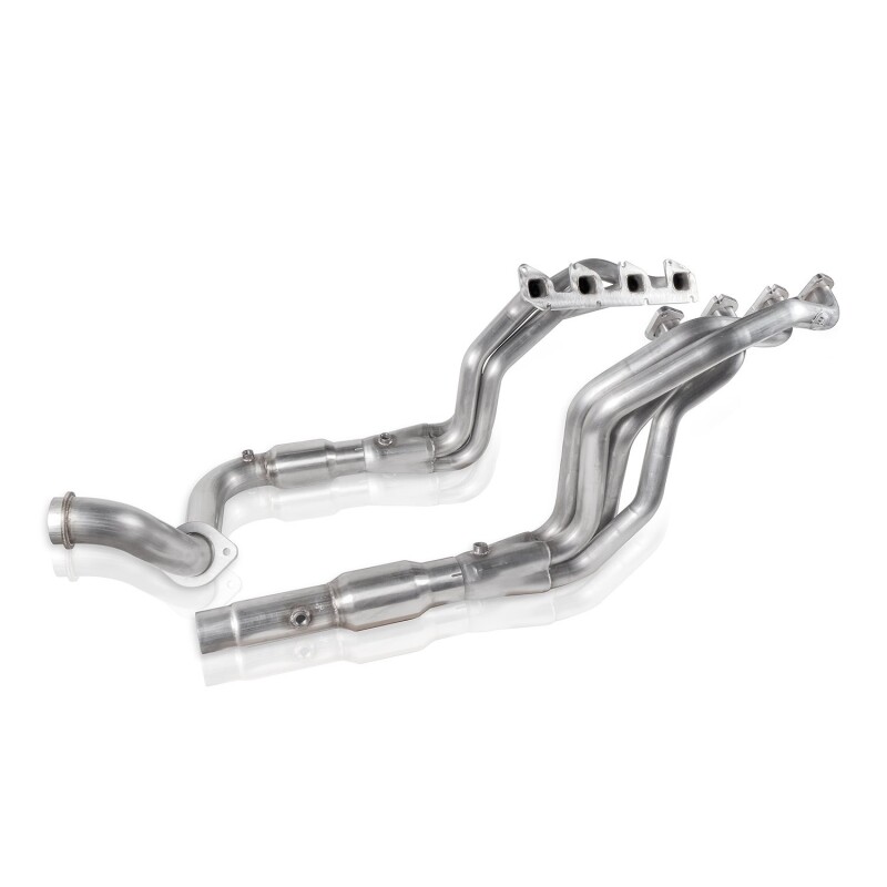 Stainless Works 11-18 Ford F-250/F-350 6.2L Headers 1-7/8in Primaries 3in Collectors High Flow Cats - Image 3