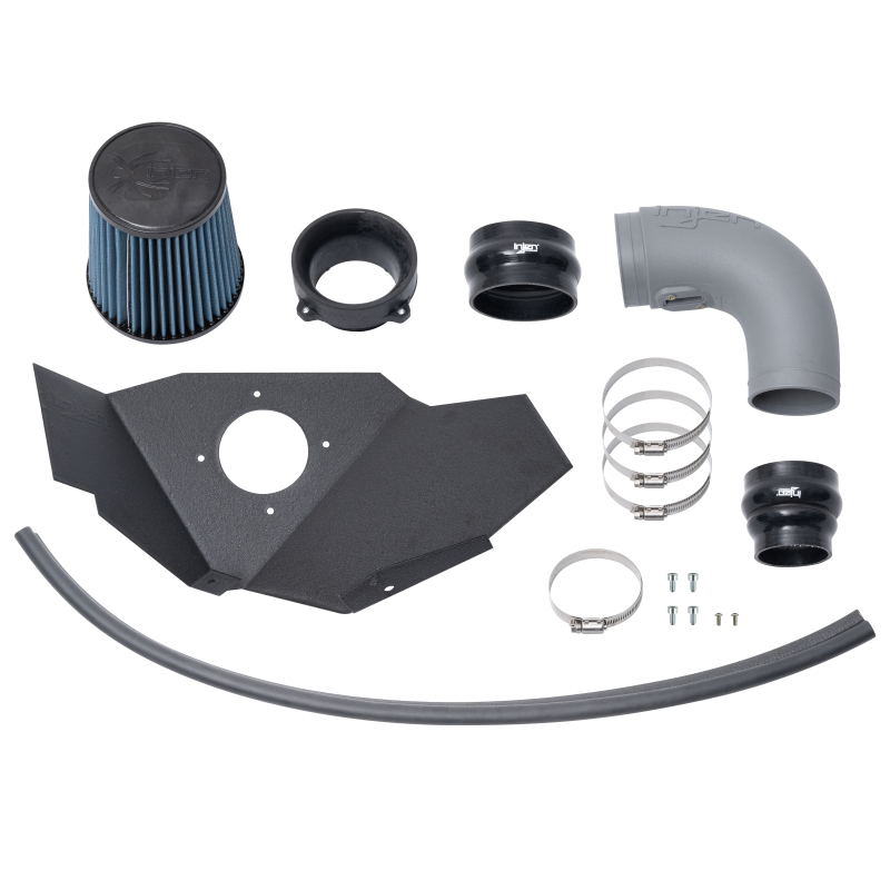 Injen 24-25 Toyota Tacoma L4-2.4L Turbo Cement Gray Power-Flow Air Intake System - Image 2