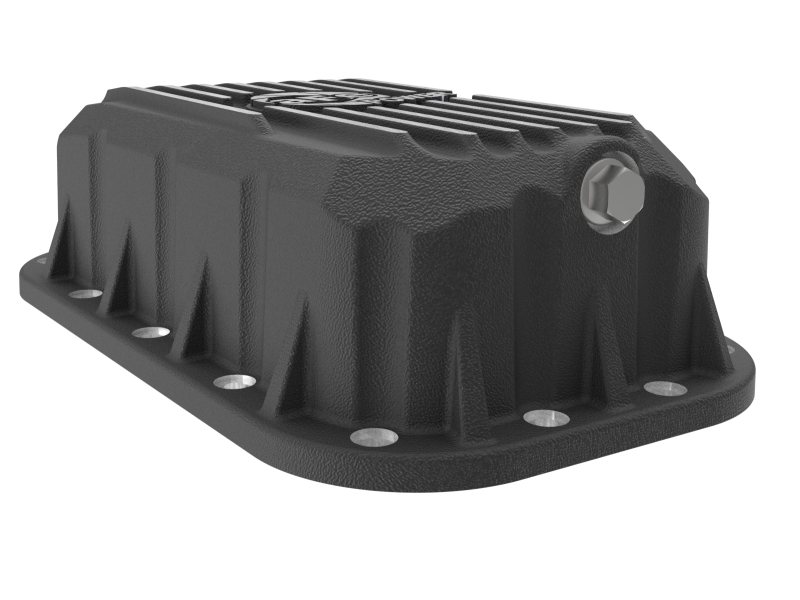 aFe POWER Pro Series Engine Oil Pan Black w/ Machined Fins Jeep Wrangler (JK) 12-18 V6-3.6L - Image 6