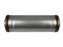 Alternative view of aFe MACH Force-Xp Muffler 2-1/2 IN ID Center/Center x 9 IN Dia. x 14 IN L - Round Body