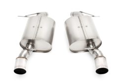 Dinan 07-11 BMW 335i/335xi (E90) Free Flow Axleback Exhaust System - Polished Tips