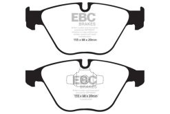 Alternative view of EBC 13+ BMW X1 2.0 Turbo (28i) Yellowstuff Front Brake Pads