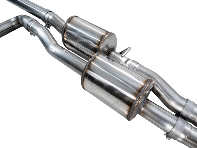 AWE Tuning 2025+ RAM 1500 RHO 3.0 I6 TT 0FG Dual Rear Exit Cat-Back Exhaust - Chrome Silver Tips - Image 9