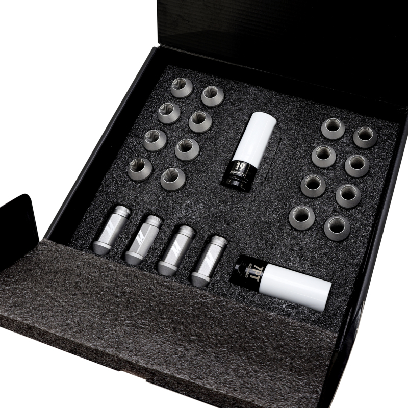 Mishimoto Steel Locking Lug Nuts M14x1.5 20pc Set Silver - Image 4