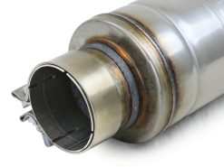 aFe MACH Force-Xp Muffler 3 IN ID Center/Center x 5 IN Dia. x 19 IN Overall Length - Round Body - Image 4