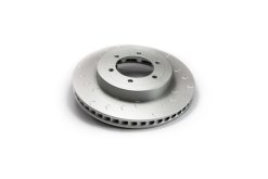 Alcon 07-15 Toyota Tacoma 355/221x34mm Slotted Rotor - Front Left