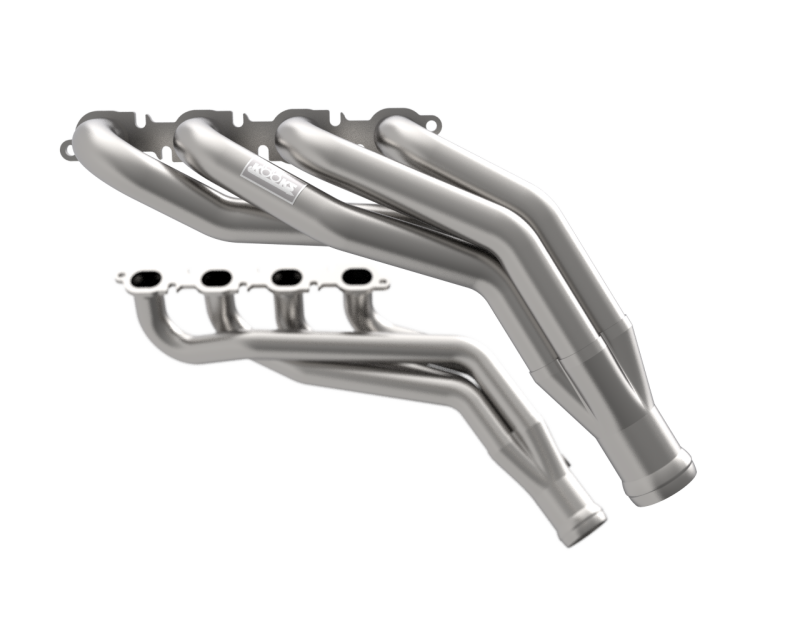 Kooks 20-22 Ford F250 7.3L V8 / Ford F350 7.3L V8 1-7/8in x 3in SS Headers w/ H.O. Green Catted Conn - Image 4