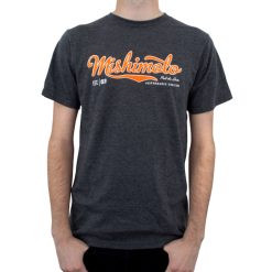 Alternative view of Mishimoto Mens Athletic Script Gray T-Shirt - Medium