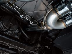 Alternative view of AWE Tuning C6 Chevrolet Corvette Z06/ZR1 Track Edition Axle-Back Exhaust w/ Chrome Silver Tips