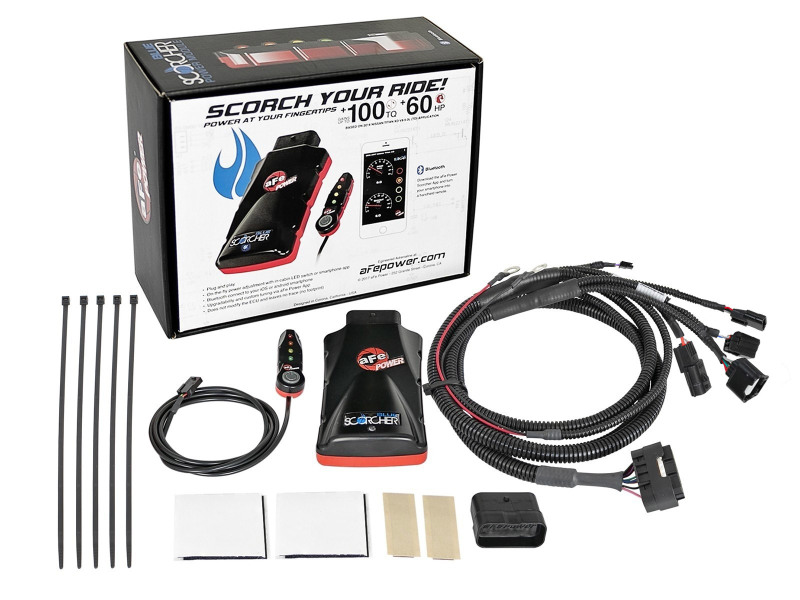 aFe SCORCHER BLUE Bluetooth Capable Power Module Nissan Patrol/Armada (Y63) 25-26 V6-3.5L (tt) - Image 4