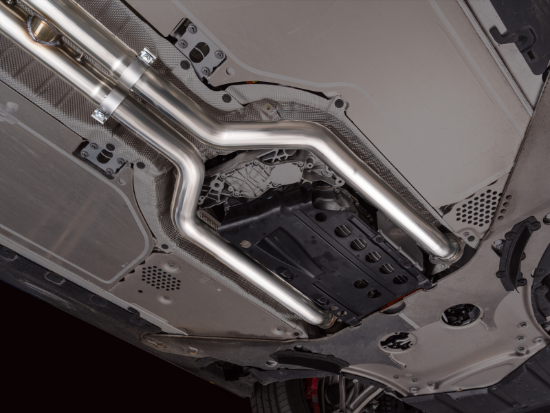 AWE Tuning BMW G90/G99 M5 Track Edition Cat-Back Exhaust - Diamond Black Tips - Image 3