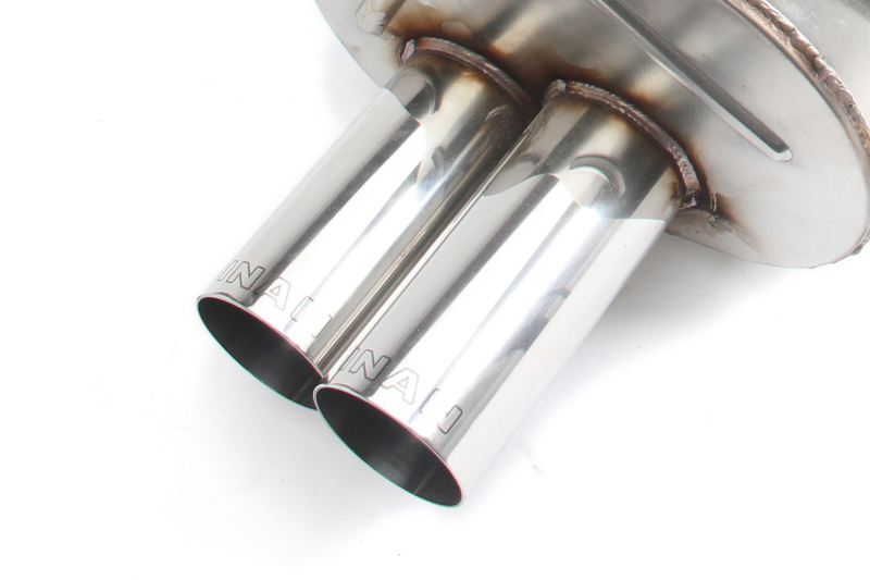 Dinan 01-06 BMW 325ci/325i/330ci/330i (E46) Free Flow Axleback Exhaust - Polished Tips - Image 3