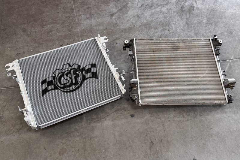 CSF 18-24 Jeep Wrangler 3.6L V6 Heavy Duty 2-Row Radiator - Image 8