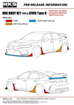 HKS BODY KIT TYPE-S FL5 F-Spoiler - Image 5