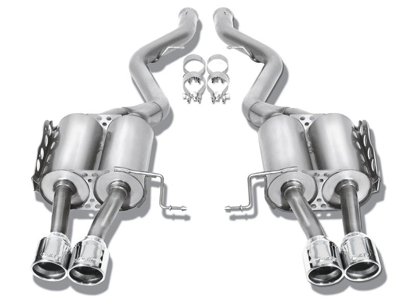 Borla 14-16 Toyota Camry 3.5L AT FWD 4DR 2.25in Touring Rear Section Exhaust 3.5in x 4.25in Tips - Image 4