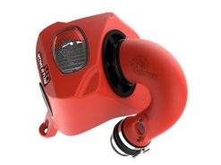 aFe 15-25 Toyota Hilux L4-2.4/2.8L (td) Momentum HD Cold Air Intake System Red w/ Pro DRY S Filter - Image 3