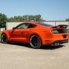 Corsa 20-22 Ford Mustang GT500 3.0in Dual Rear Exit Catback w/ Twin 5.0in Polished Carbon Fiber Tips