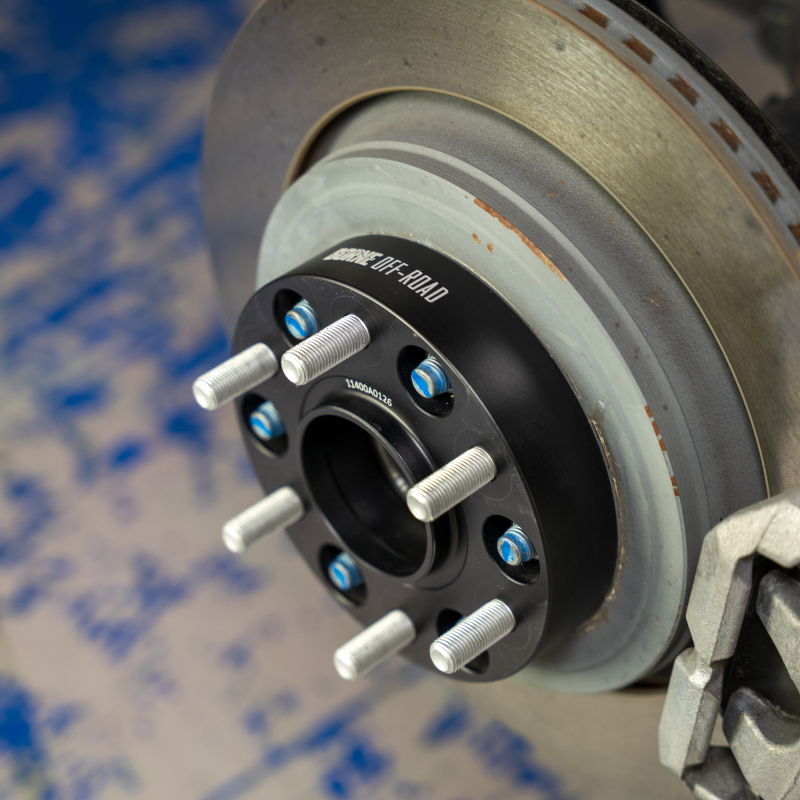 Mishimoto Wheel Spacers - 6x139.7 - 77.8 CB - 25mm - Blue - Image 5