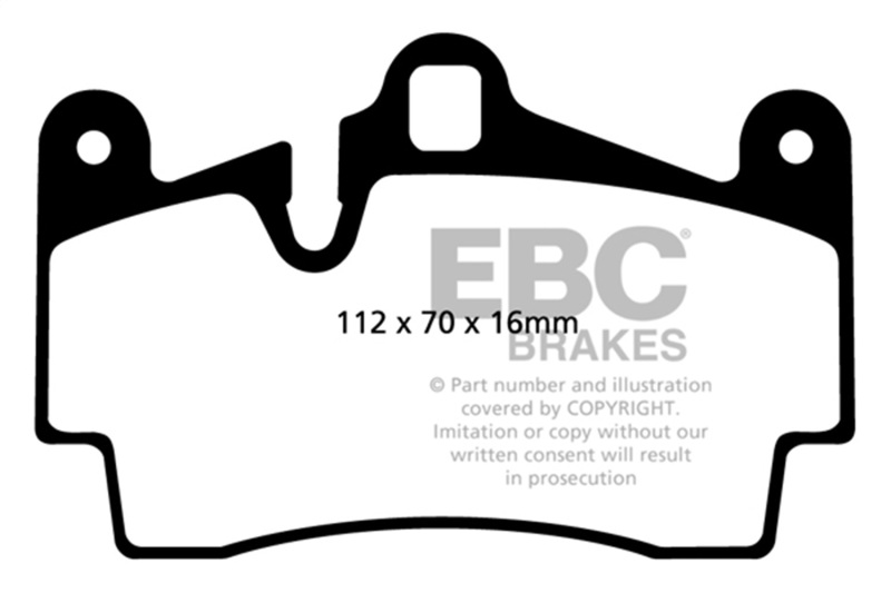 EBC Brakes Bluestuff Street and Track Day Brake Pads - Image 2