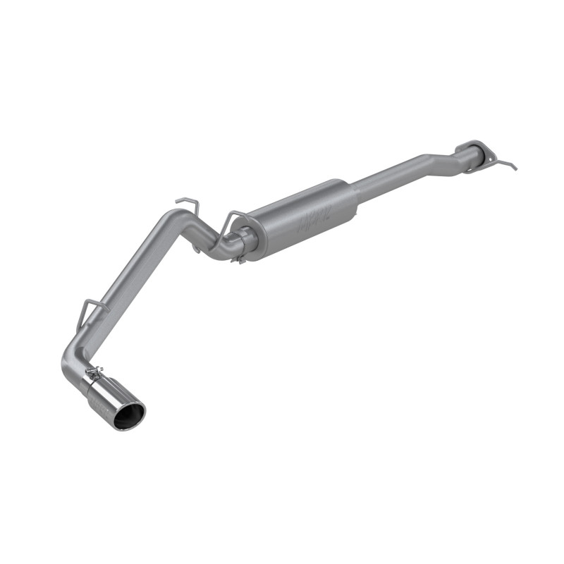MBRP 17+ Chevrolet Colorado 2.5L/3.6L 3in Cat Back Single Side Exit w/ 4in Tip - AL - Image 2