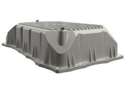 aFe GM Diesel Trucks 20-25 V8-6.6L L5P POWER Street Series Transmission Pan Raw w/ Machined Fins - Image 5