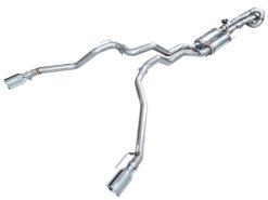 AWE 2024+ Ford Ranger Raptor 3.0L Switchpath Cat-Back Exhaust - Chrome Silver Tips