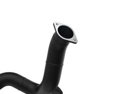 aFe 19-22 Hyundai Veloster N BladeRunner 2-1/4in to 2-1/2in Aluminum Hot Charge Pipe - Black - Image 4
