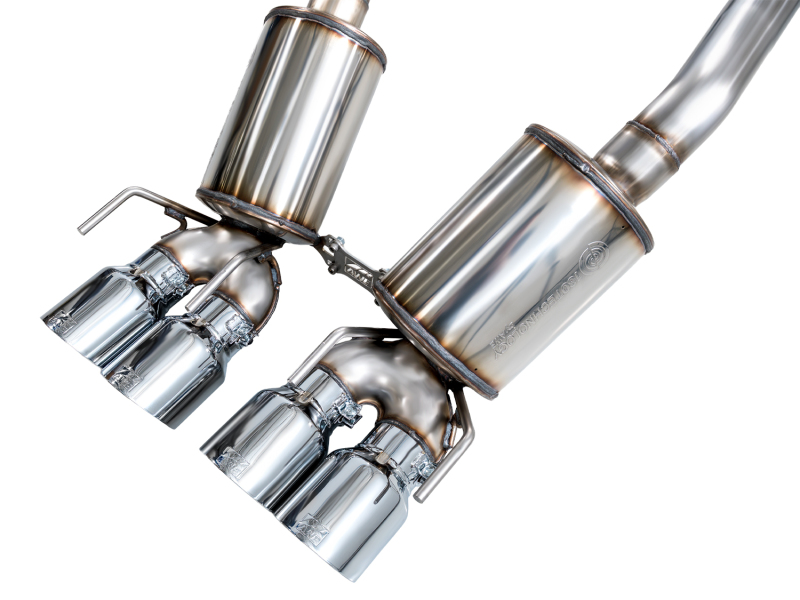 AWE Tuning 09-13 Chevrolet Corvette 6.2L Touring Edition Axle-Back Exhaust w/ Chrome Silver Tips - Image 10