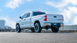 Alternative view of Borla 07-21 Toyota Tundra 4.6L/5.7L Cat-Back Touring SS Catback Exhaust w/ Black Chrome Tips