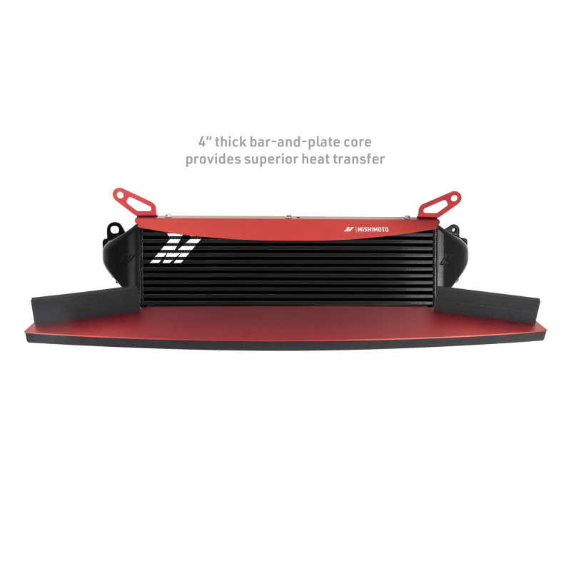 Mishimoto 2023+ Toyota GR Corolla Intercooler & Pipe Kit - Black Cooler - Black Pipes - Image 2