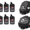 aFe Power Front/Rear Diff Cover Kit w/ Oil 20-25 GM Diesel Trucks V8 (AAM 9.25-12 & AAM 11.5-12-14)