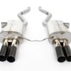 Dinan 08-13 BMW M3 (E92/E93) Free Flow Axleback Exhaust System - Black Tips