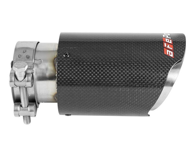 aFe MACH Force-Xp Universal Exhaust Tip 2-1/2 IN Inlet x 3-1/2 IN Outlet X 7 IN L - Image 2