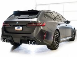 AWE Tuning BMW G90/G99 M5 Touring Edition Cat-Back Exhaust - Chrome Silver Tips - Image 10
